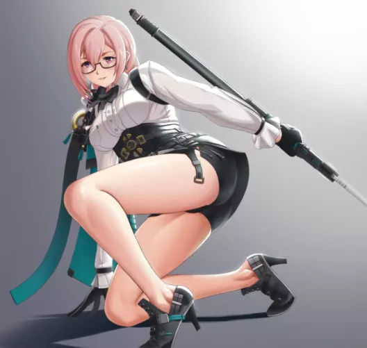 tsukishiro yanagi sexy ass (finalcake)