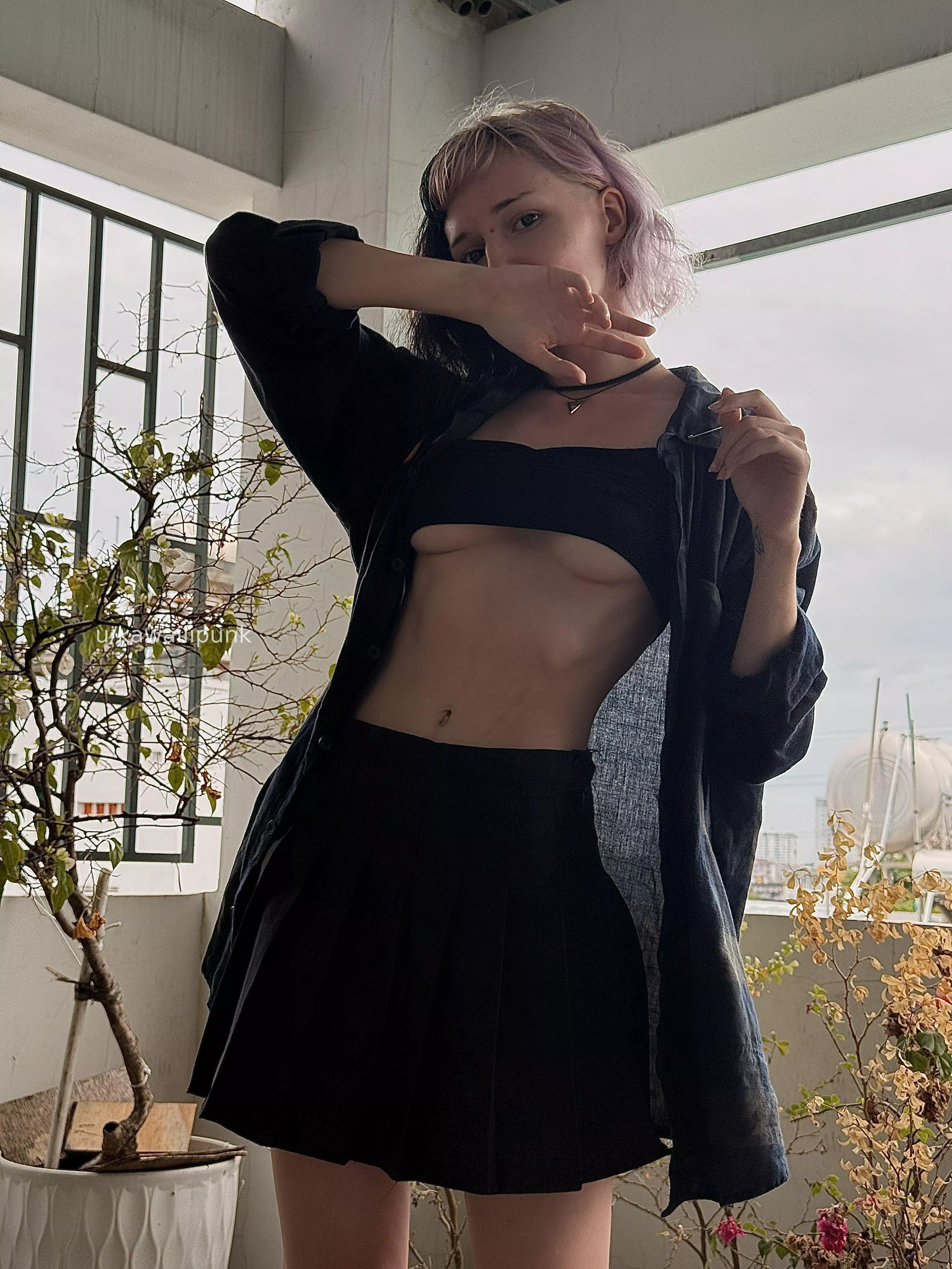 walking around like this today