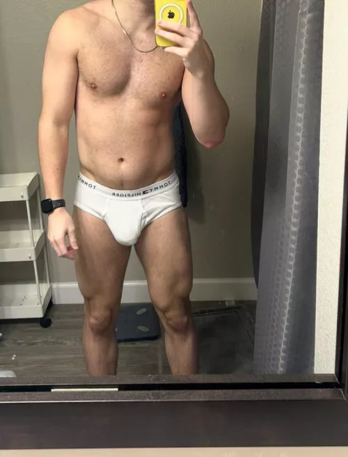 wfh is great bc i never have to put on pants