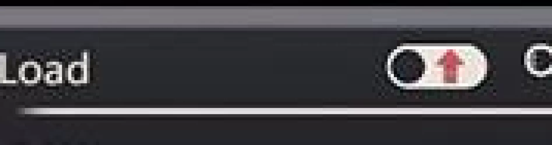 What does this red arrow toggle do when saving/loading a character or clothing set?