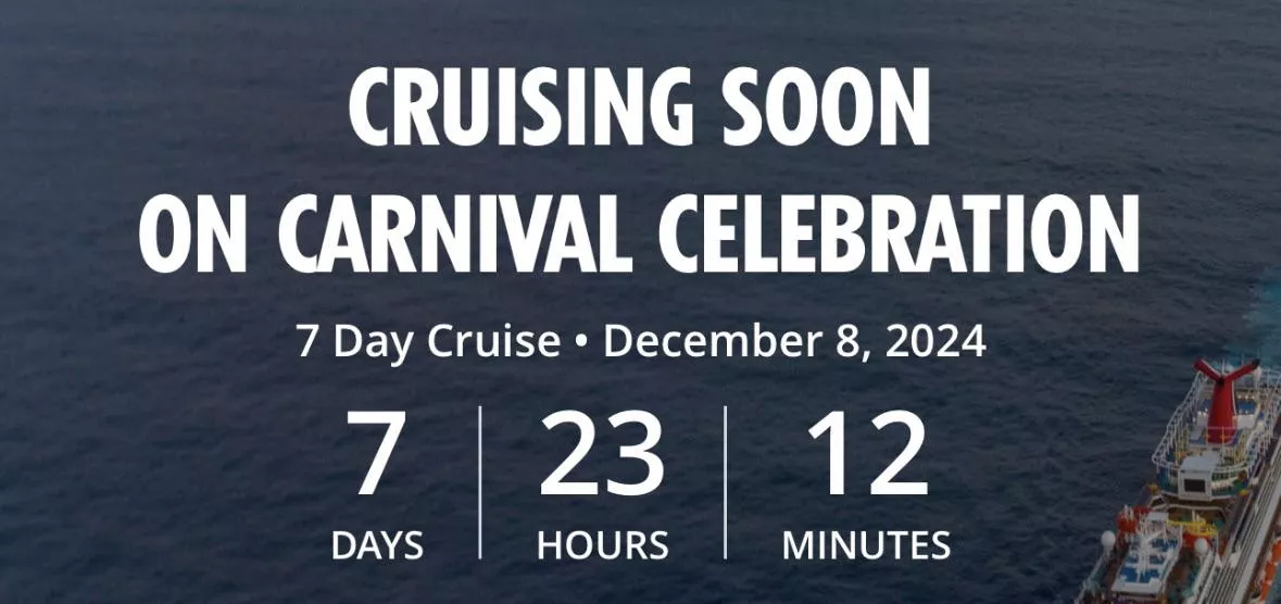 Who’s sailing out this weekend on the Celebration? 