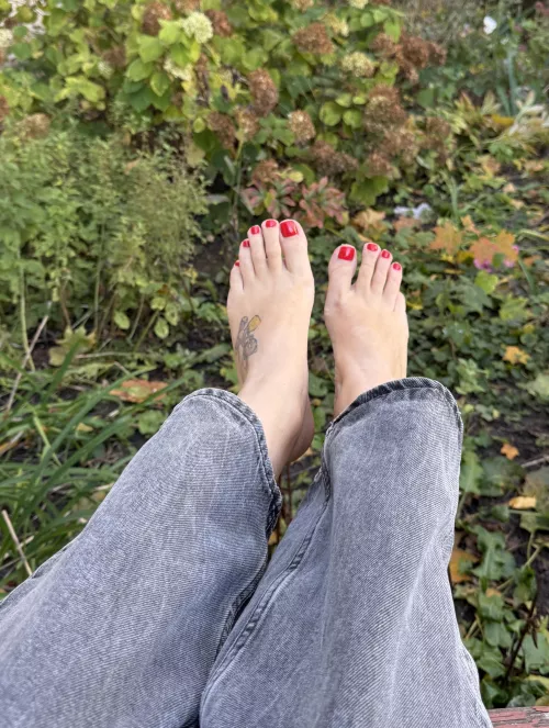 Will you lick my foot as much as I want