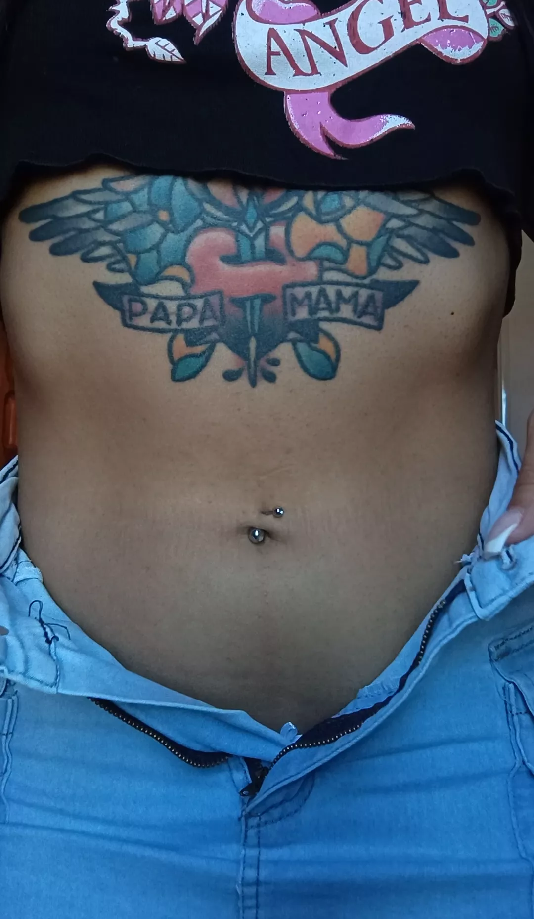 would you put your finger in my navel?