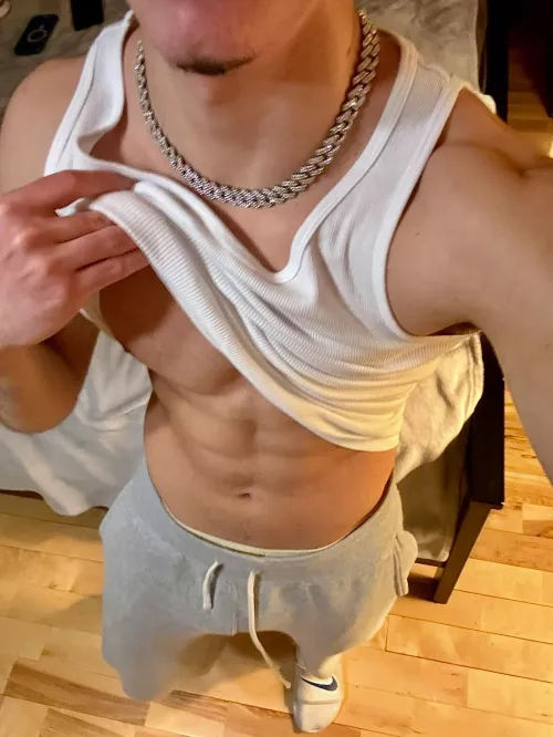 You tear off these pants and then?