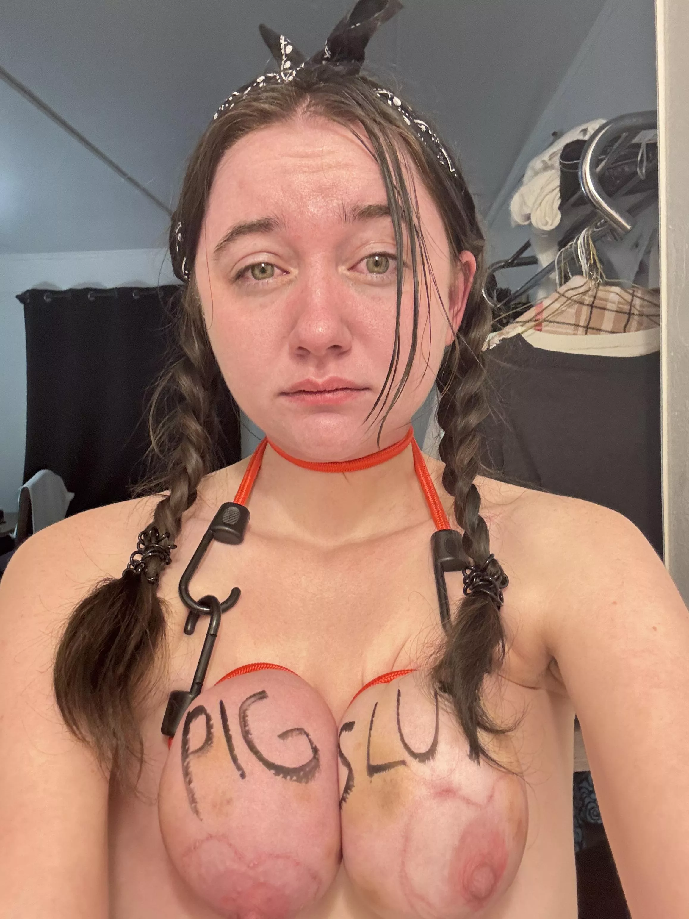 almost passed out my boobs were so heavy.. would’ve been a dumb bitch move