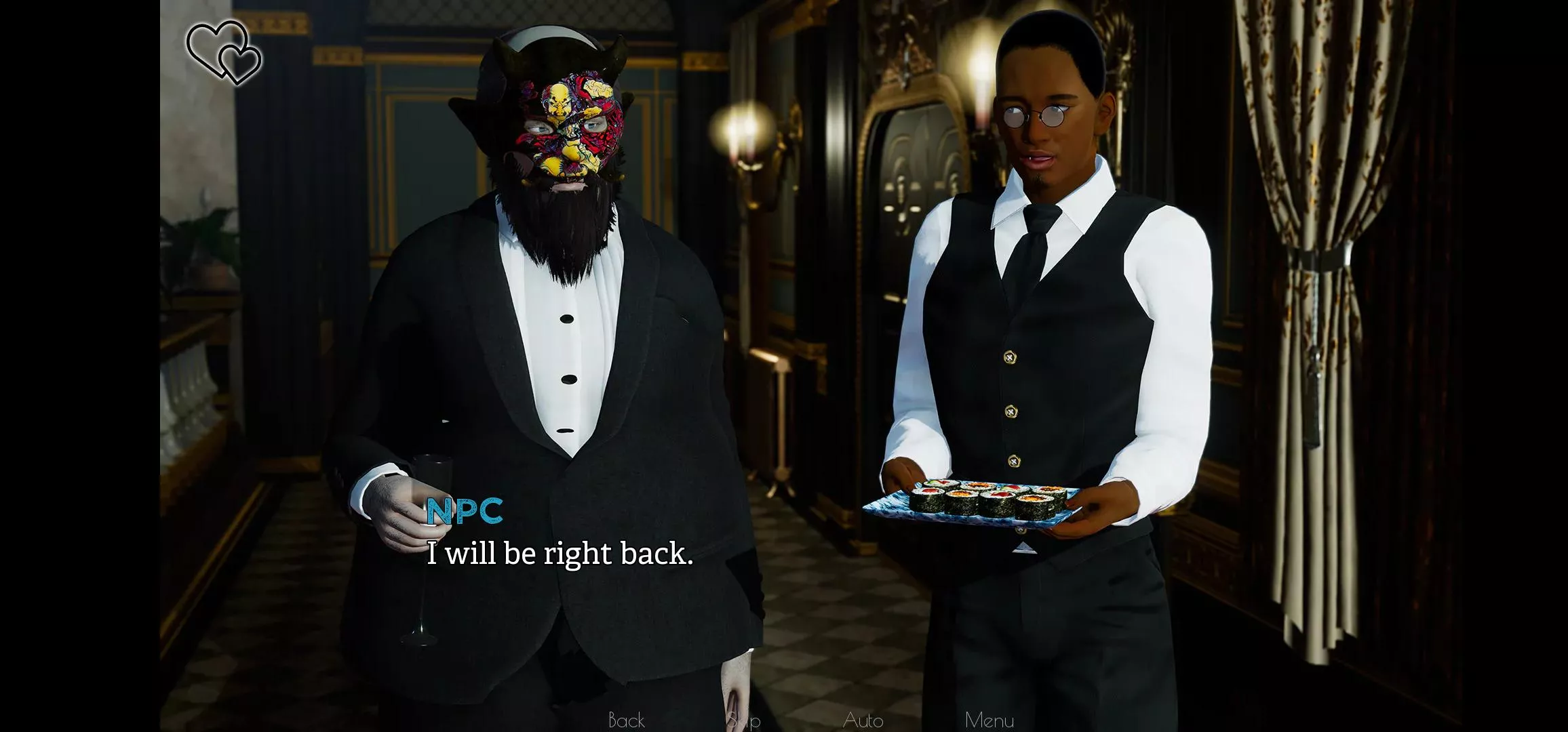 Am I tripping or did they turn Benjamin into an NPC