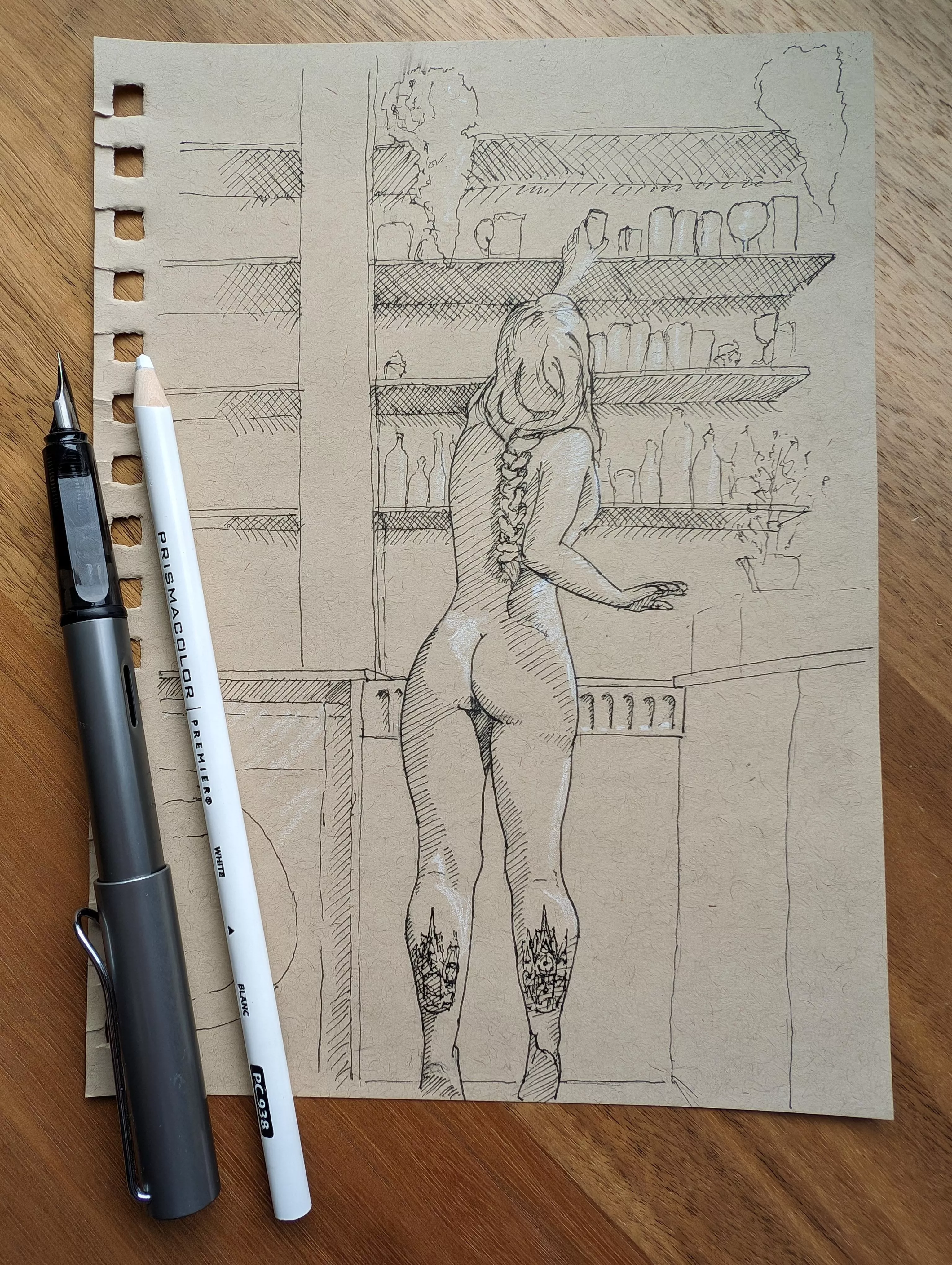 Another sketch for you all, since you seemed to like the last one