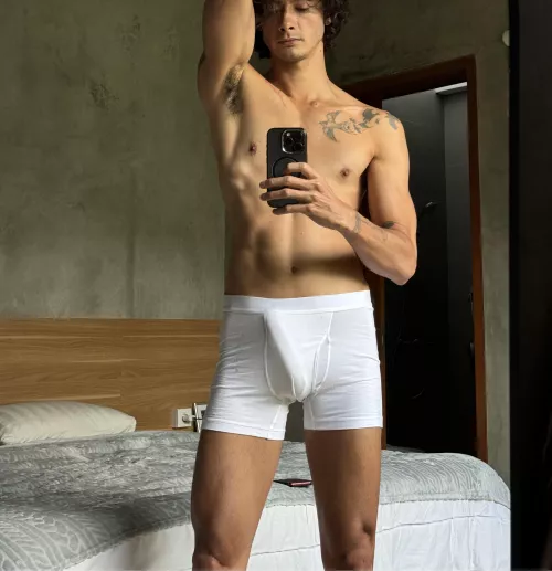 Bulge in white 