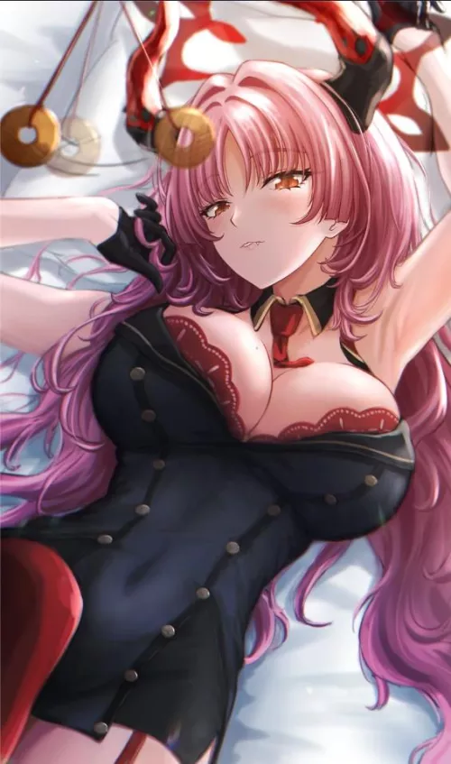 Busty Satsuki eyes are captivating (anarchyart)