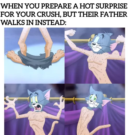 But maybe their dad will like the view 😳