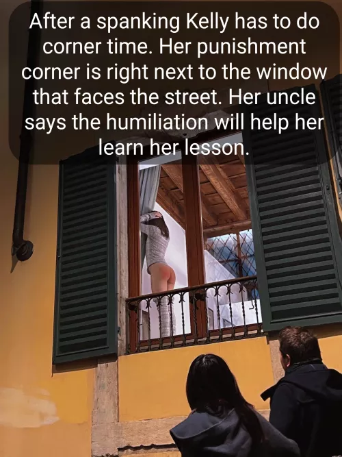 Corner Time Humiliation 