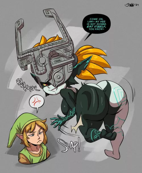 Daily midna day#882 from what I can see on the image artist is jojo’24 now what’s one game you think gets more hate than it deserves?
