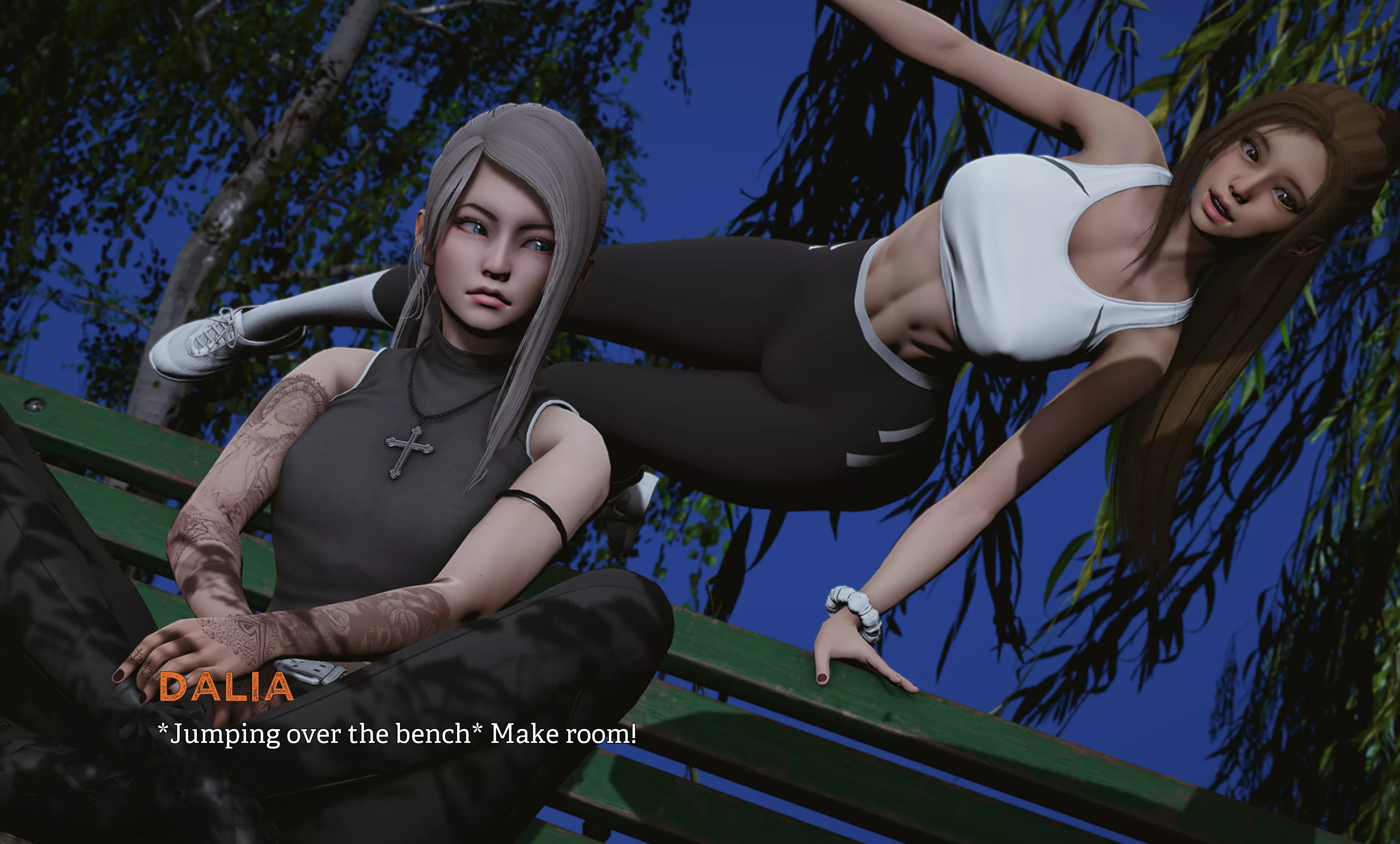 Dalia brutally trying to murder Alex