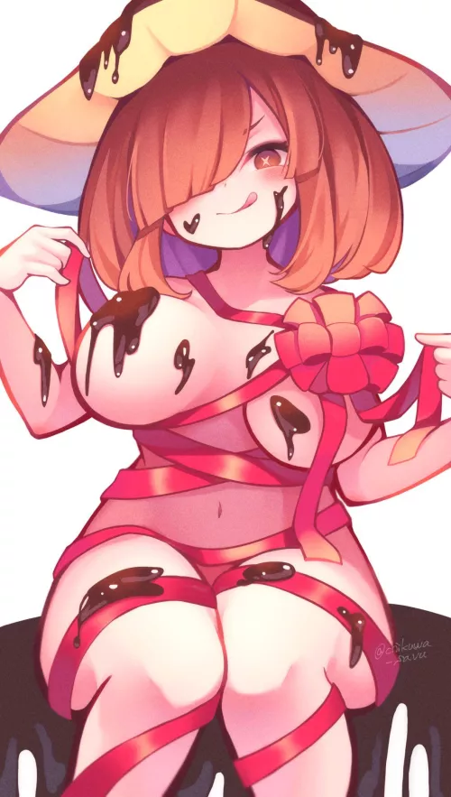 [F4A] After being hit by a quirk Kinoko began to offer herself to classmates as a gift~