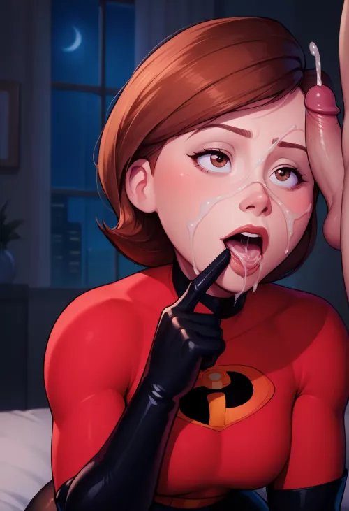 Helen Parr wants more cum (somesider)