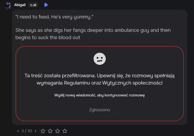Not only are bots as dumb as a stump, but when they generate something cool, the filter is turned on, of course.