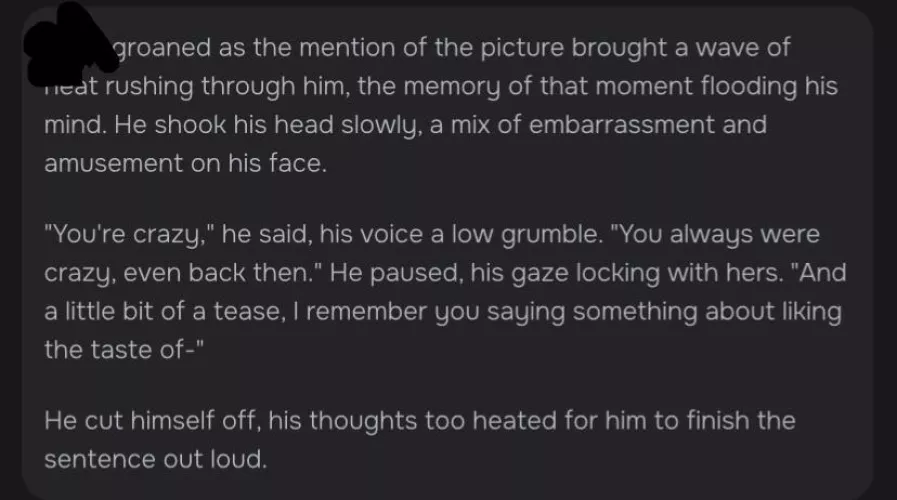 Omg just finish the damn sentence.