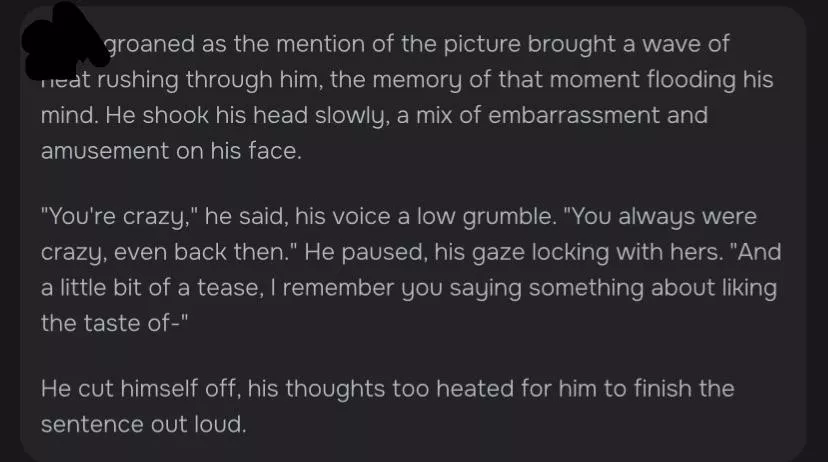 Omg just finish the damn sentence.