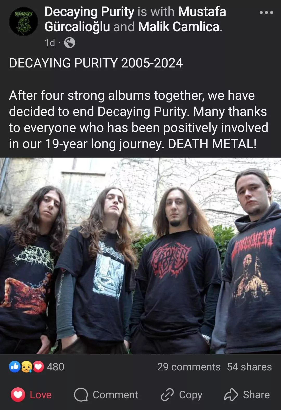 RIP Decaying Purity, classick Turkish BDM