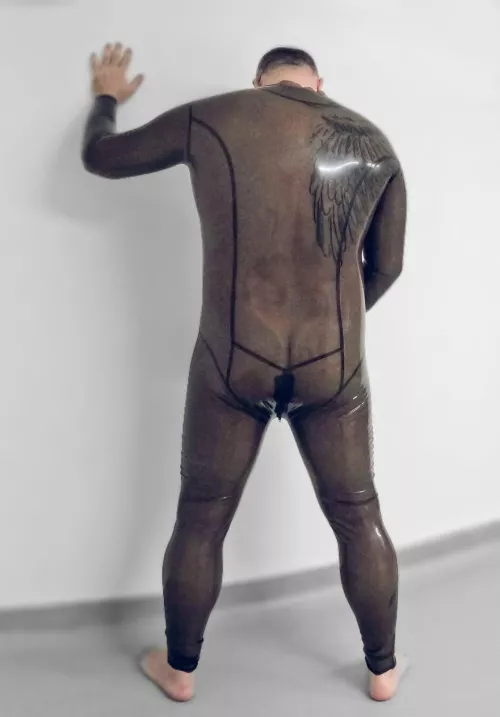 See through latex is so much fun 