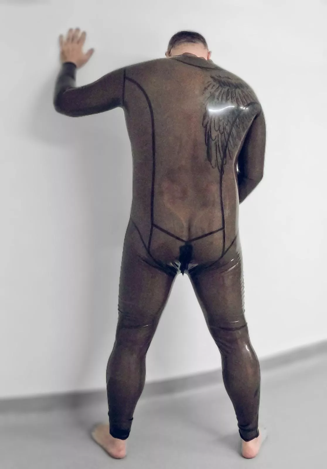 See through latex is so much fun 