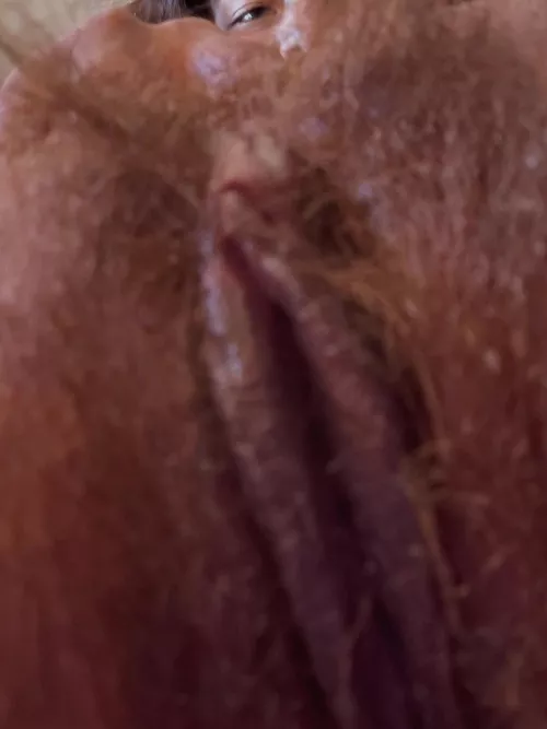 She’s waiting for your tongue