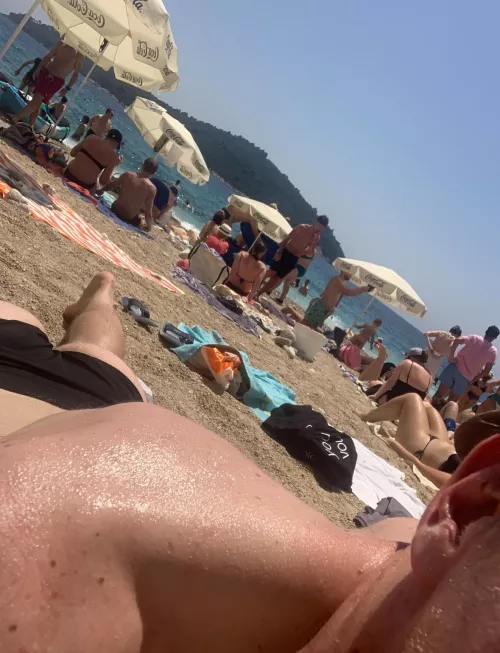 Smallest swimsuit of the beach