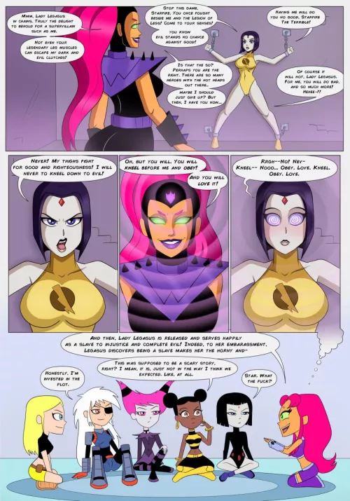 Starfire has some interesting fantasies (Polmanning)