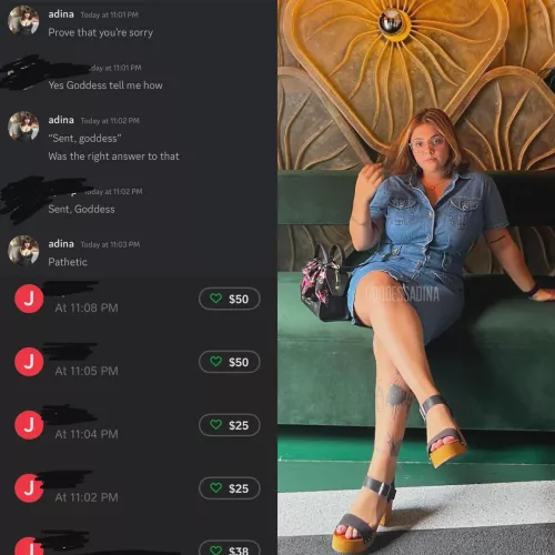 Submitting to me is an honor. Piggies thank me for ruining them. You might not be into Findom, but you will be once you talk to me. [selling]