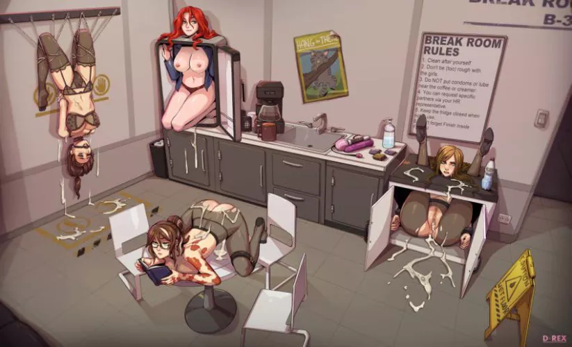 The break room
