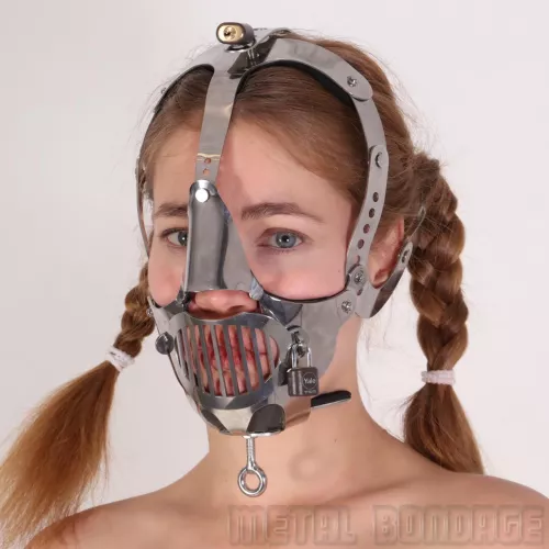 The latest update at metalbondage.com: Annika and the Carrara Mask