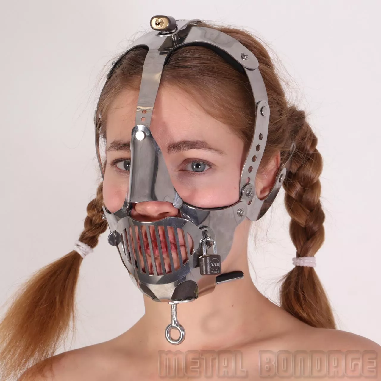 The latest update at metalbondage.com: Annika and the Carrara Mask