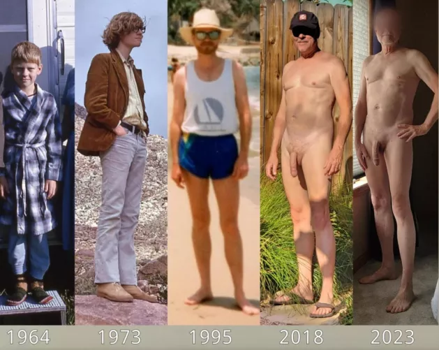 The older I get the fewer clothes I wear. (Photo didn't attach 1st attempt)