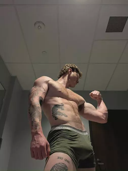 When they are sweaty, they look prettier 😉