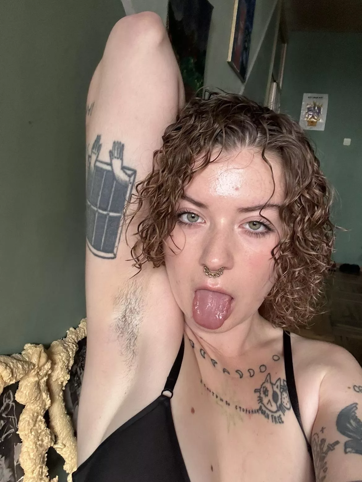 Would you lick my armpits? I think I know the answer