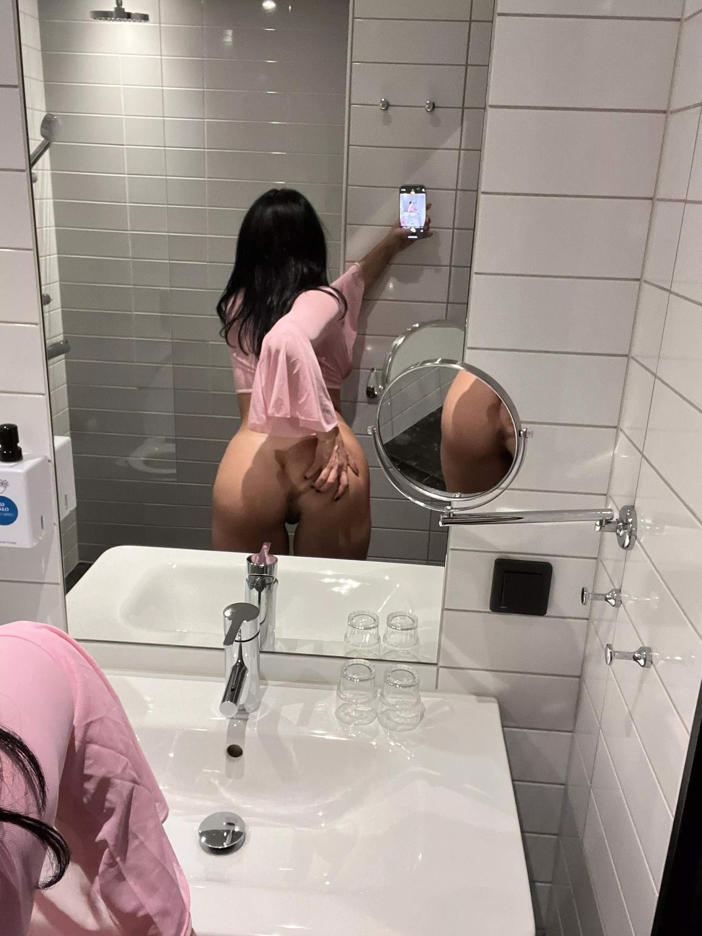 Wrapped in pink, unwrapping promises he’ll regret breaking