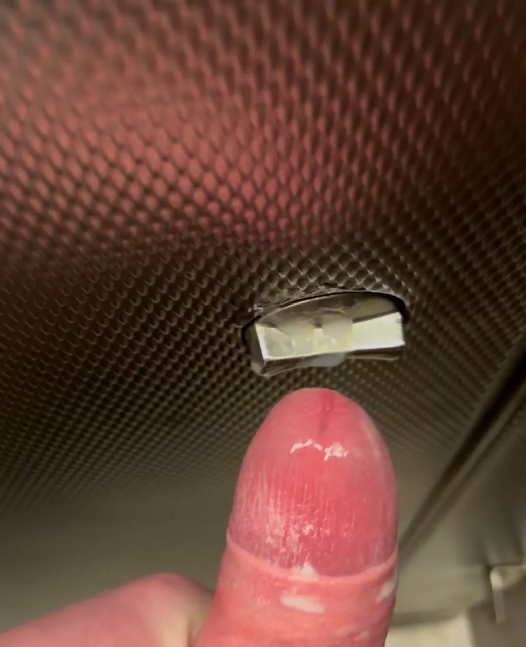 [19] came all over the doorknob 