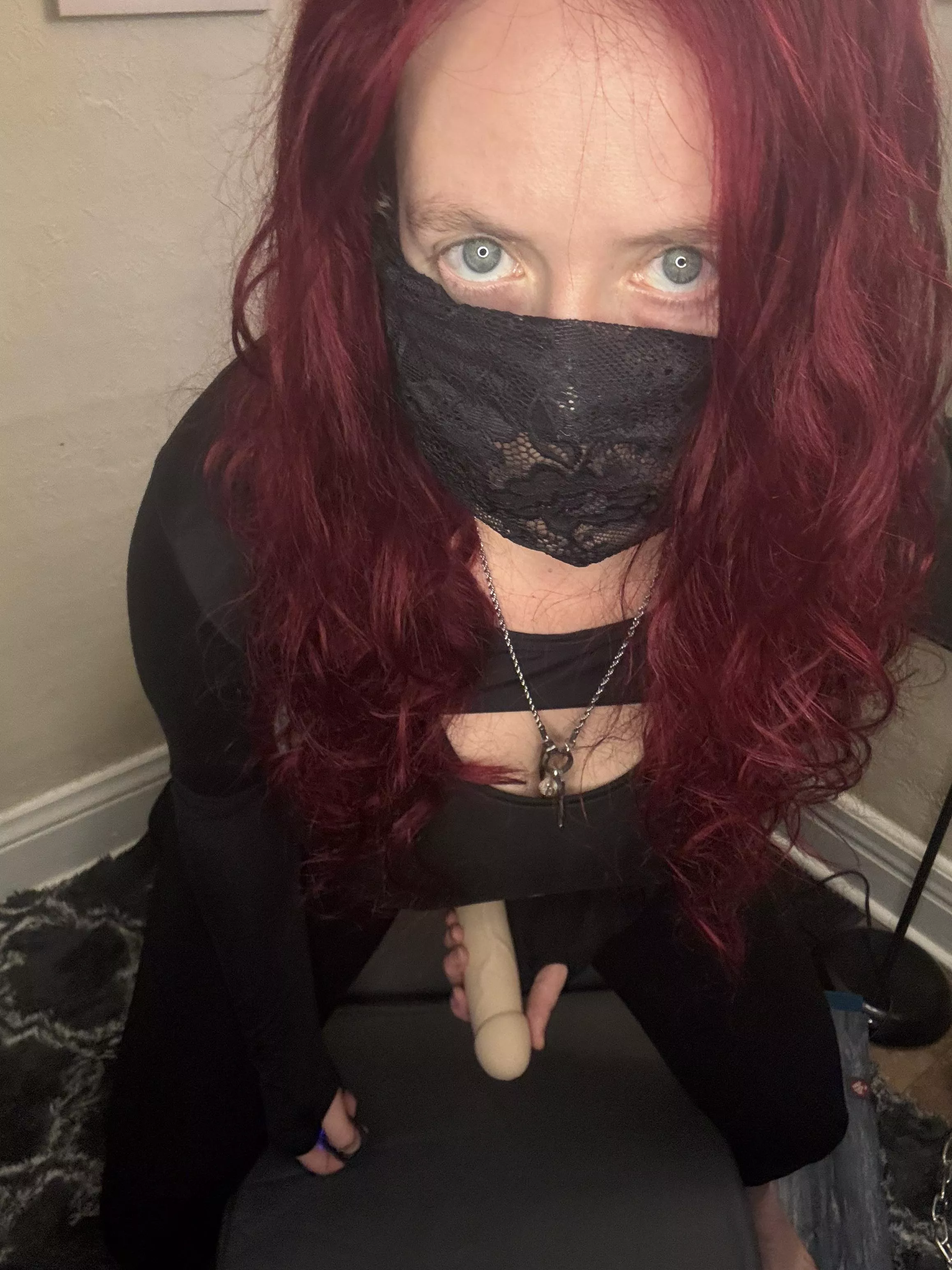 Baby, I had a hard day at work, now strip and get over here ass up. 