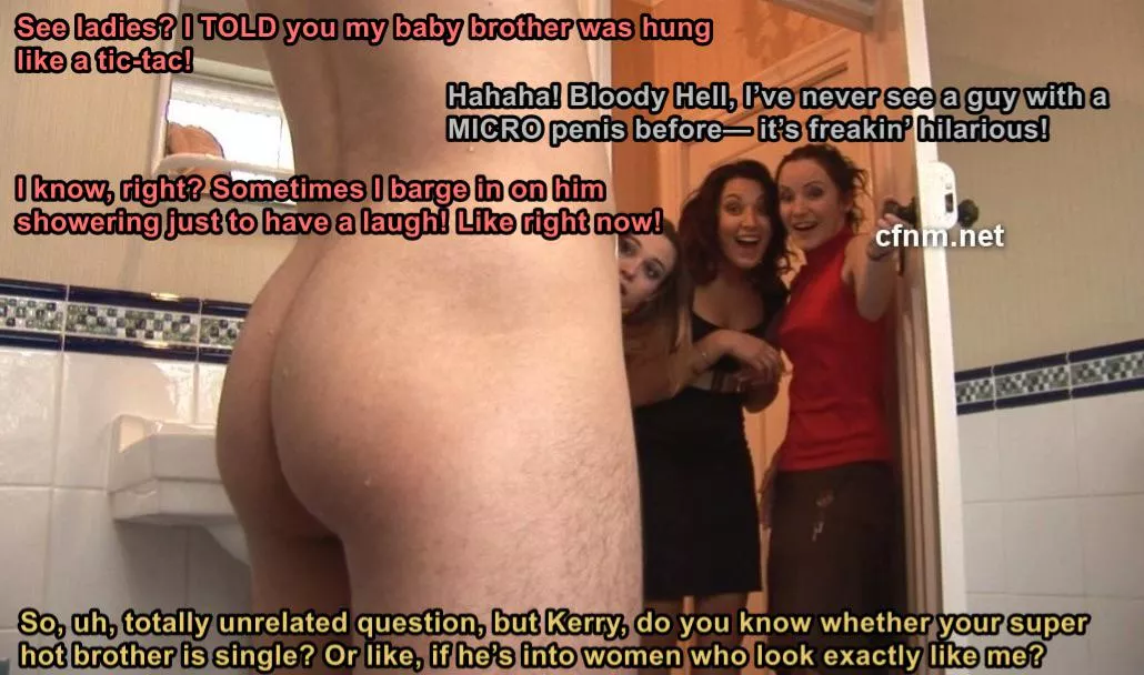 Barging in on Her Brother’s Baby Carrot Dick