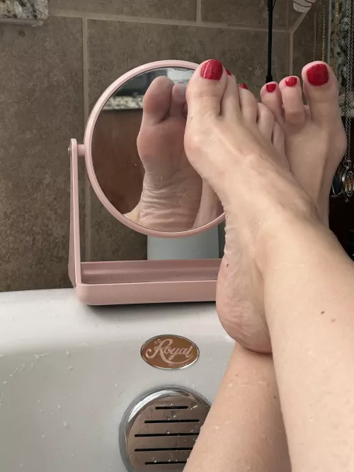 Bath time, anyone have a towel?