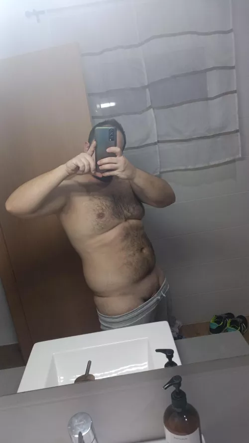 De camino a la ducha