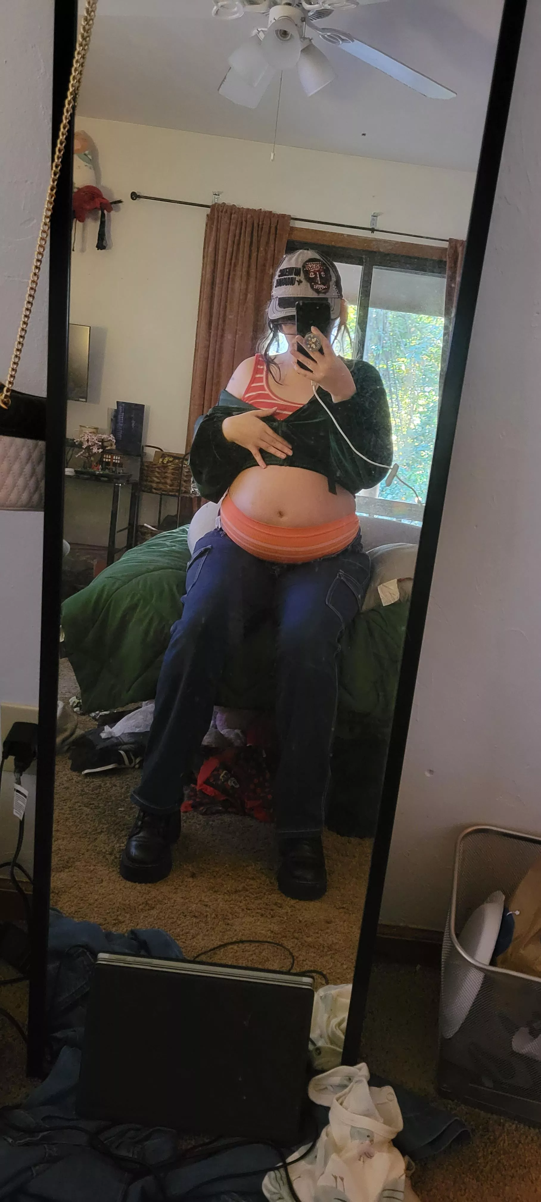 Do you like how round my belly is?