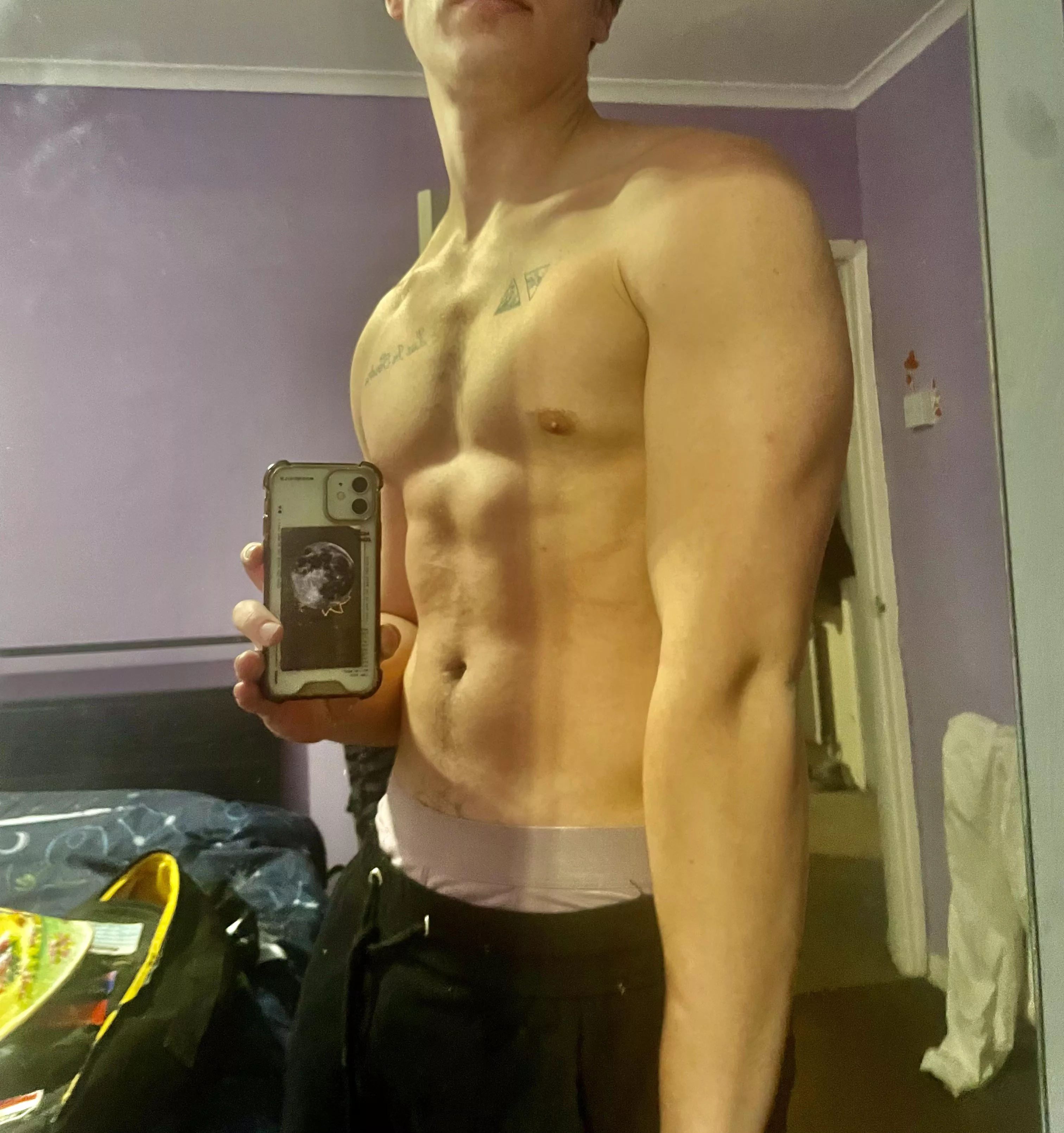 Don’t be shy, you know your obedience is inevitable. 