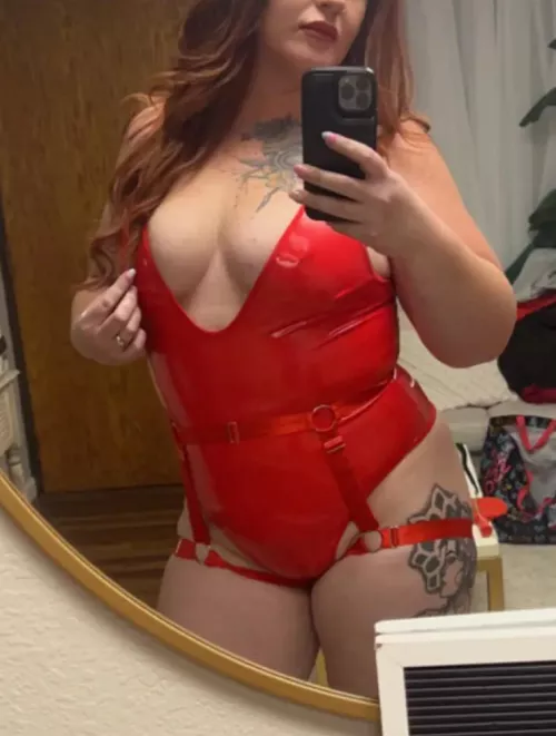 Every one needs a little red on red in their life 