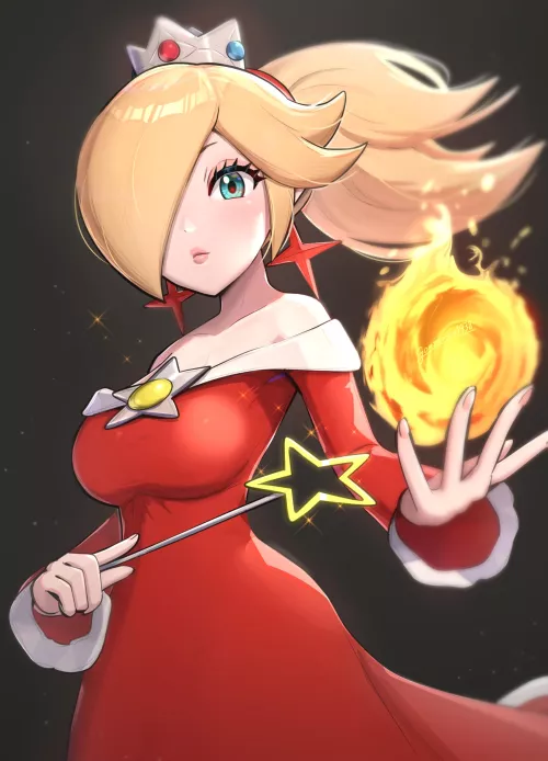 Fire Flower Rosalina (gonzarez)