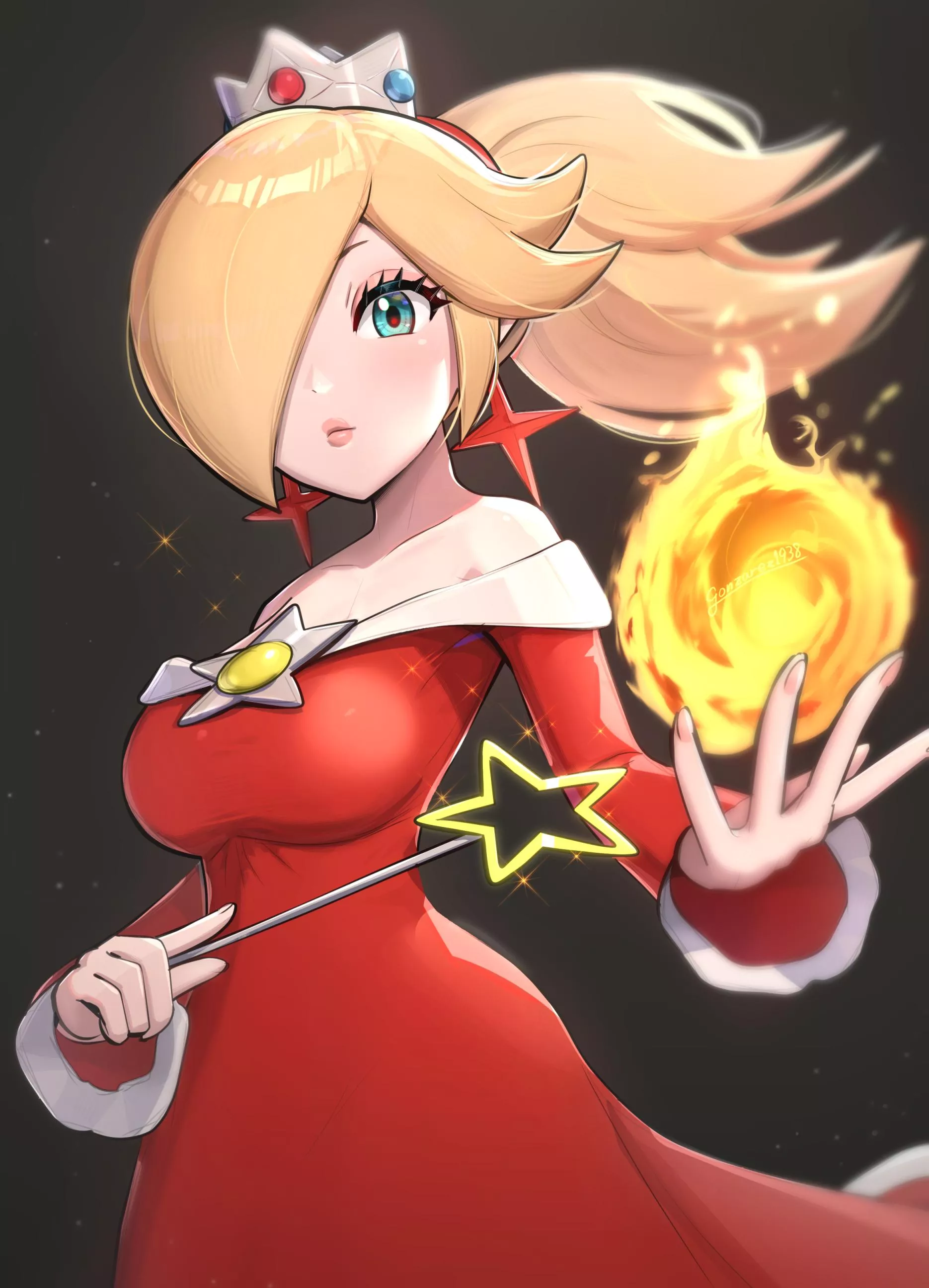Fire Flower Rosalina (gonzarez)