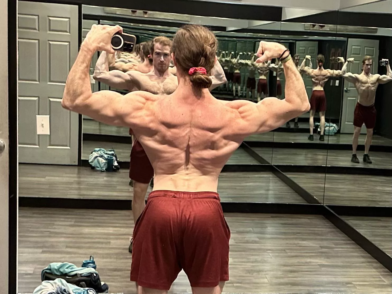 Hard work, very hot results after gym 