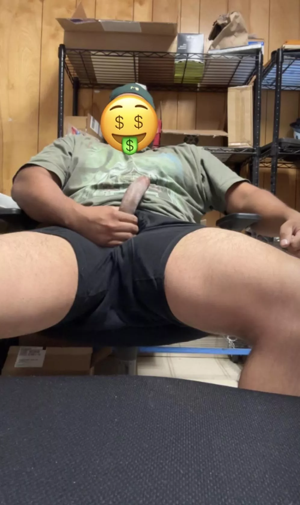 Heard he couldn’t get past the cheeks 