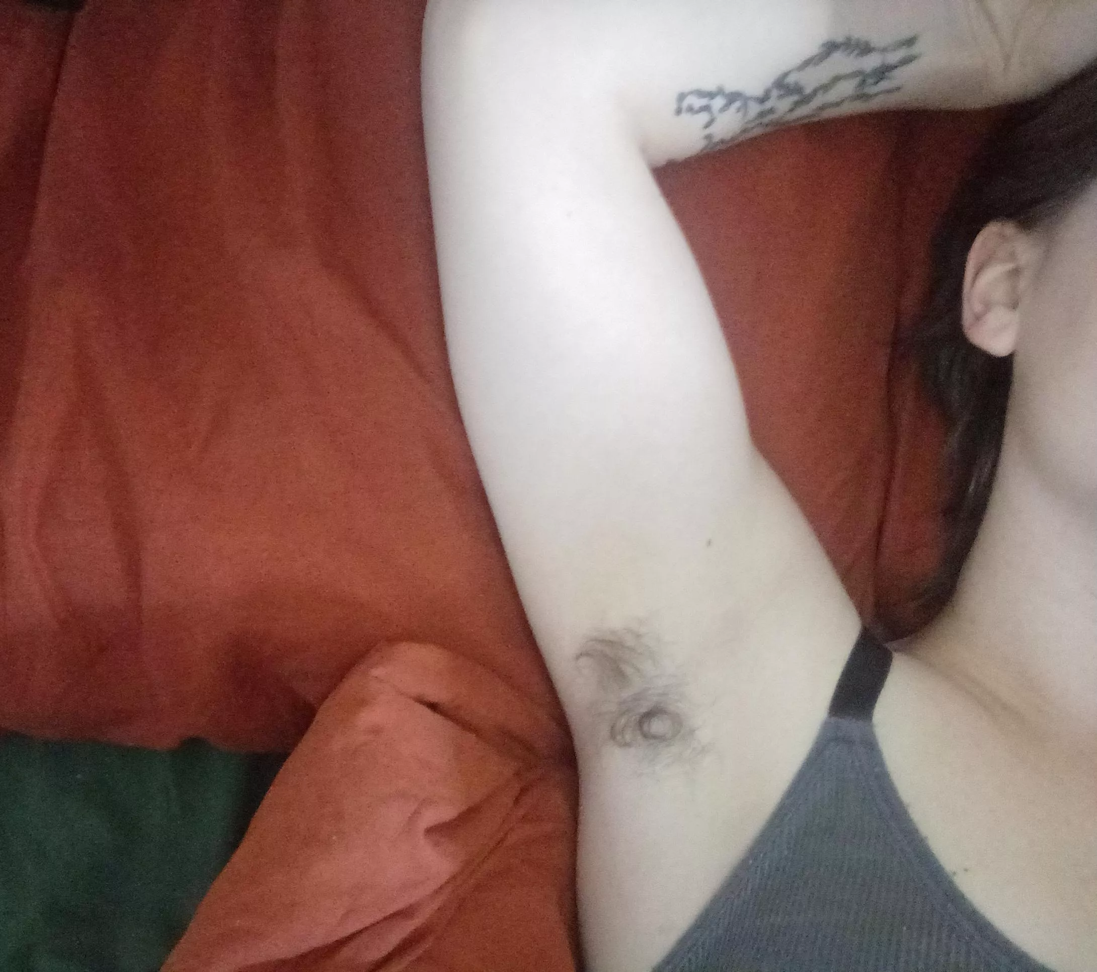 I just woke up and you're already desperate to get a whiff 