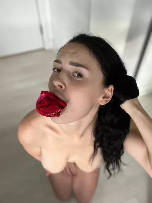 I look like a really naughty girl right